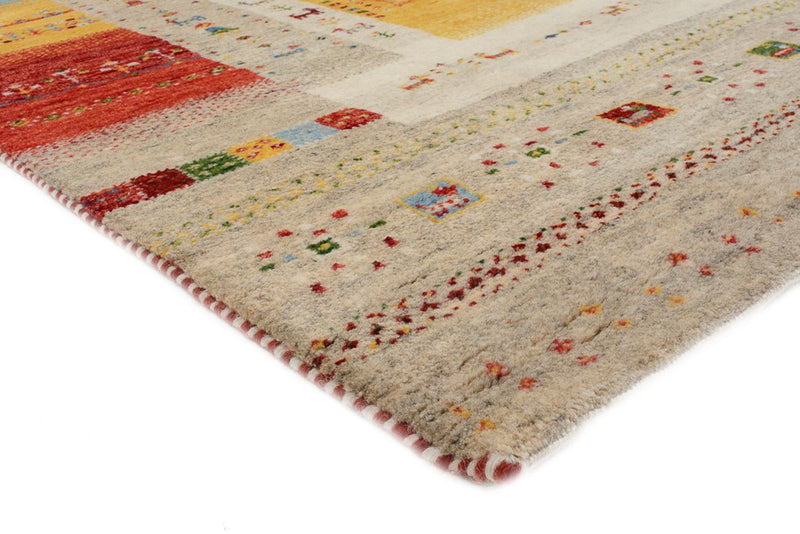 Alfombra Gabbeh - Loribaft Indus - 236 x 173 cm - multicolor