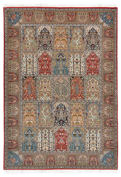 Qom Indo Alfombra 172x242cm - Alfombra oriental
