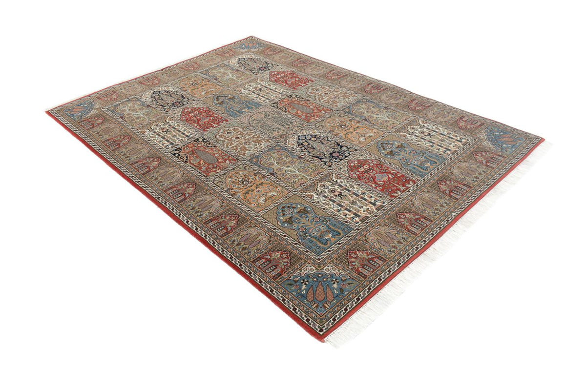 Alfombra oriental - Ghom - Indus - 242 x 172 cm - beige oscuro