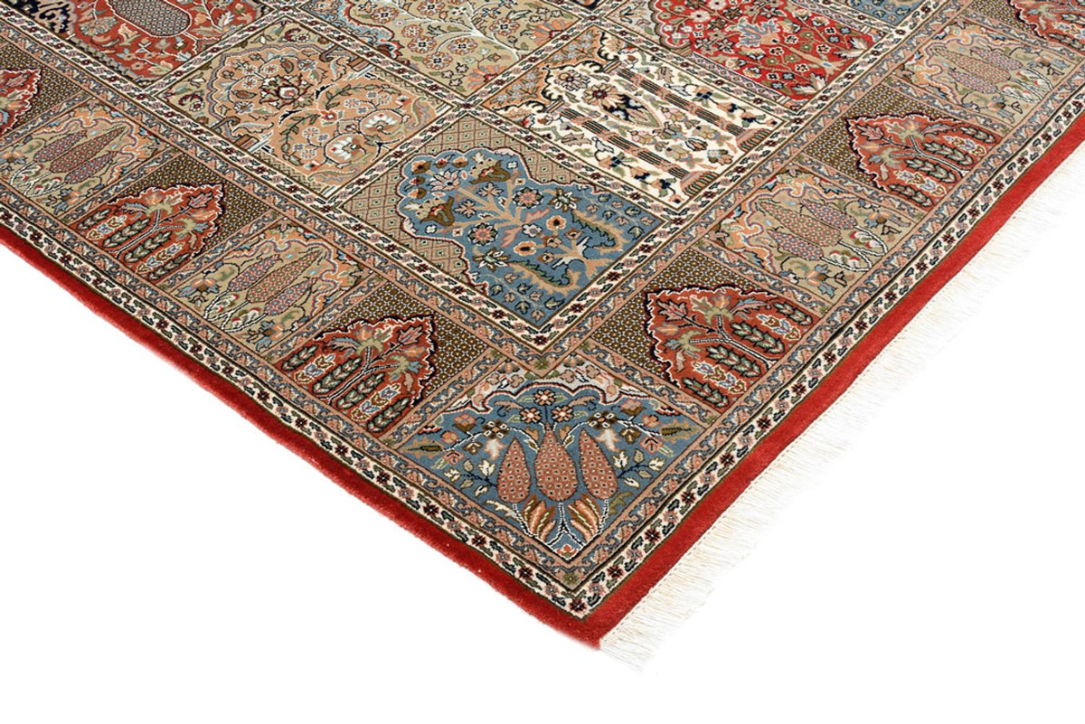 Alfombra oriental - Ghom - Indus - 306 x 211 cm - beige oscuro