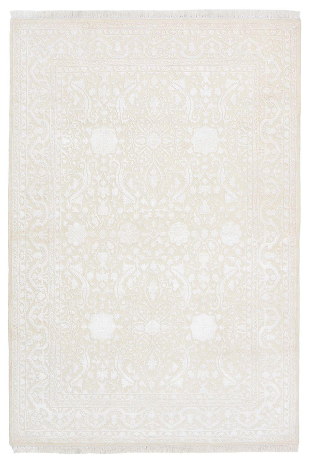 Alfombra de diseño - 242 x 170 cm - blanco