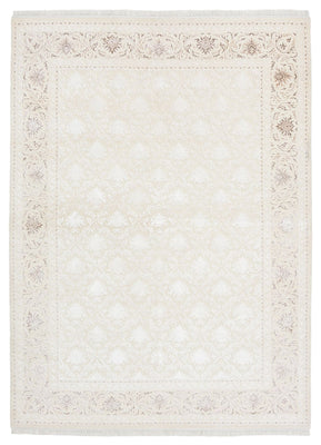 Alfombra oriental - 240 x 176 cm - blanco