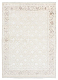 Alfombra oriental - 240 x 176 cm - blanco