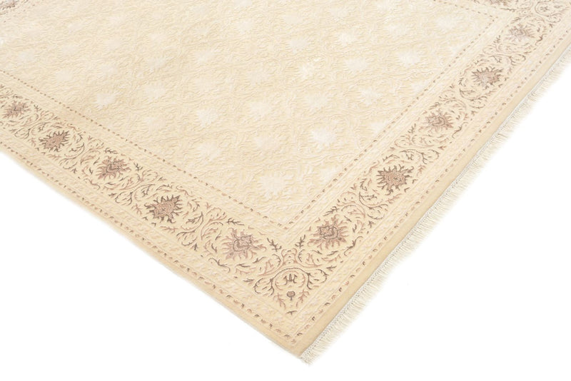 Alfombra oriental - 240 x 176 cm - blanco