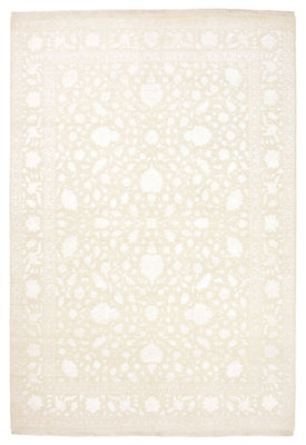 Alfombra oriental - 350 x 242 cm - blanco