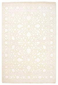Alfombra oriental - 350 x 242 cm - blanco