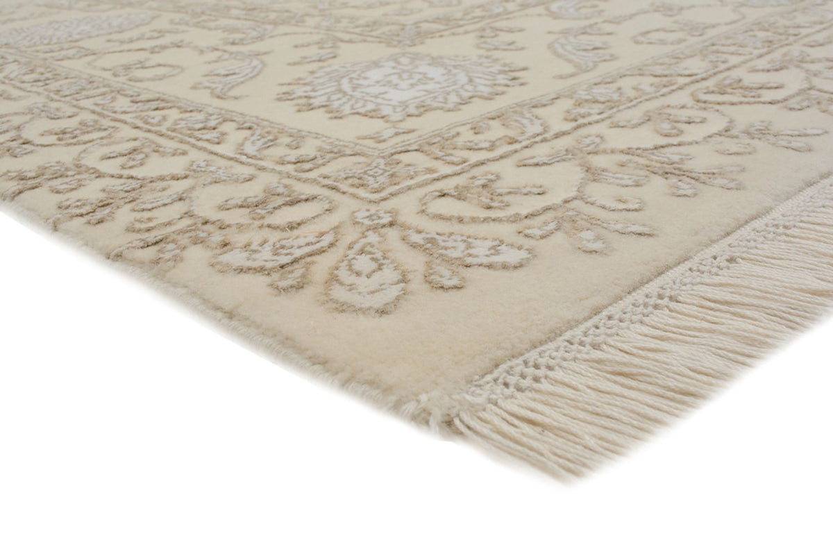 Alfombra oriental - 302 x 208 cm - crema
