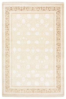 Alfombra oriental - 294 x 199 cm - crema