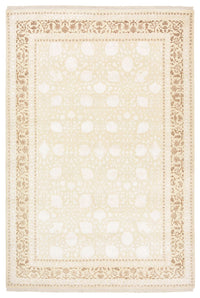 Alfombra oriental - 294 x 199 cm - crema