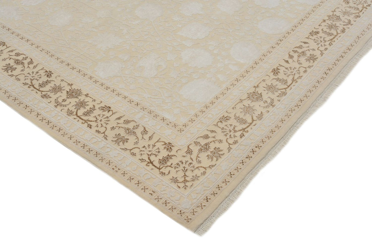 Alfombra oriental - 294 x 199 cm - crema
