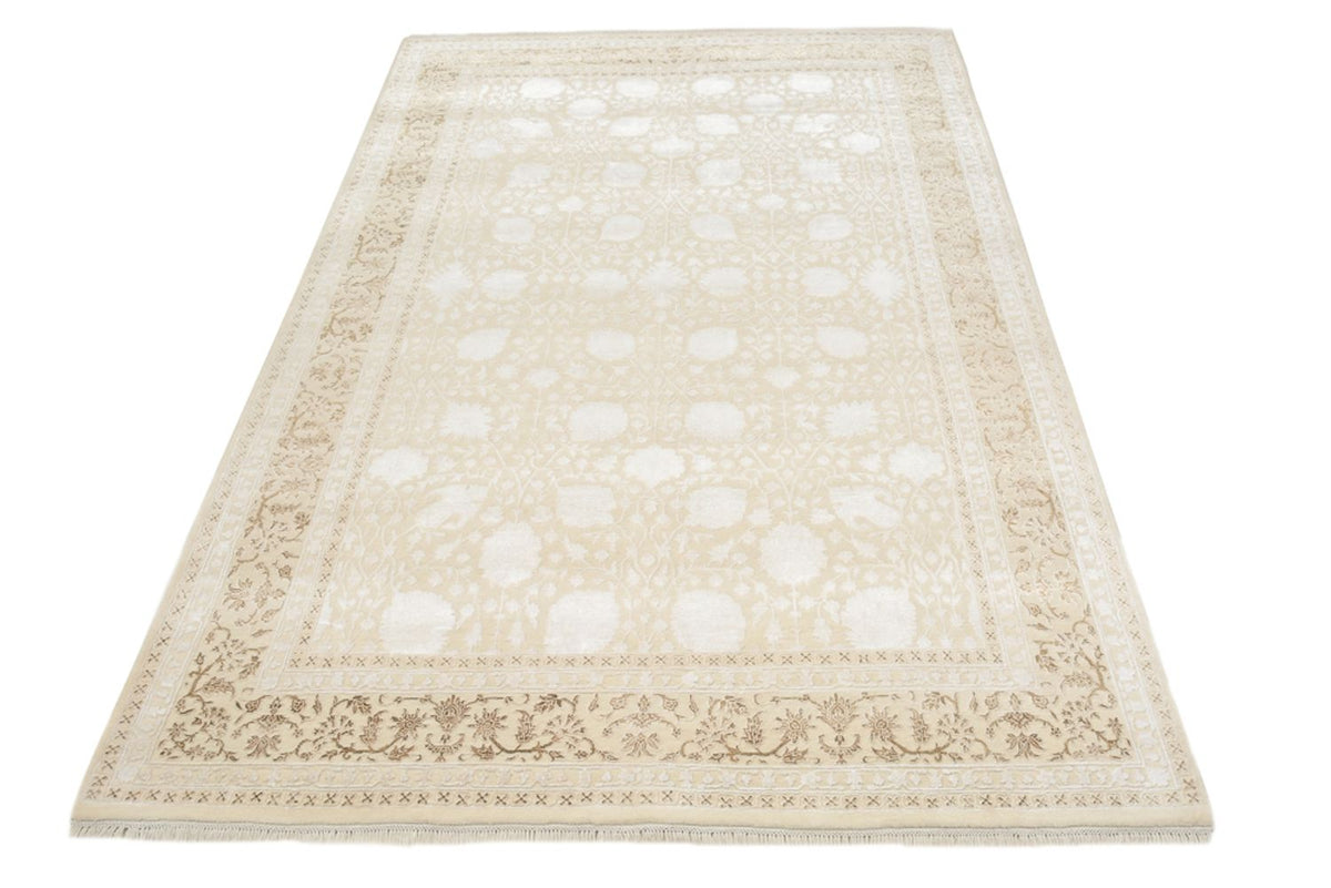 Alfombra oriental - 294 x 199 cm - crema