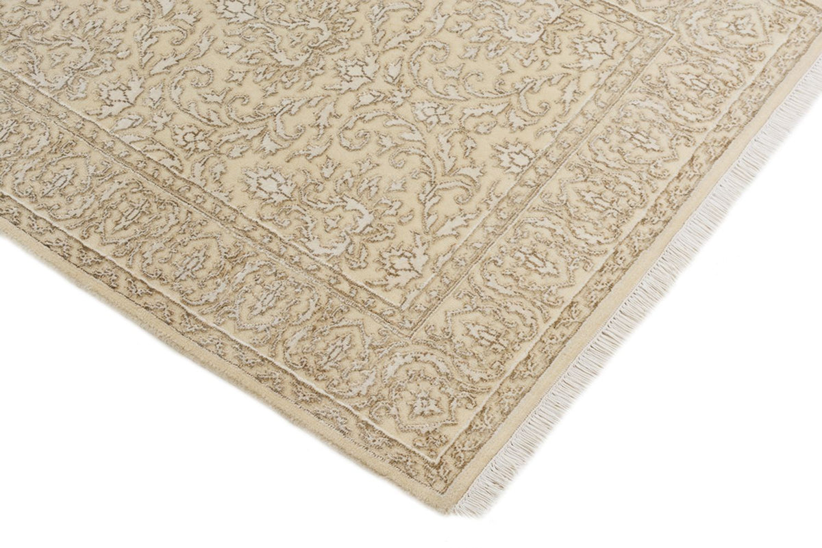 Alfombra oriental - 144 x 73 cm - beige claro