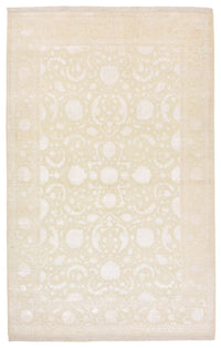 Alfombra oriental - 307 x 200 cm - beige claro