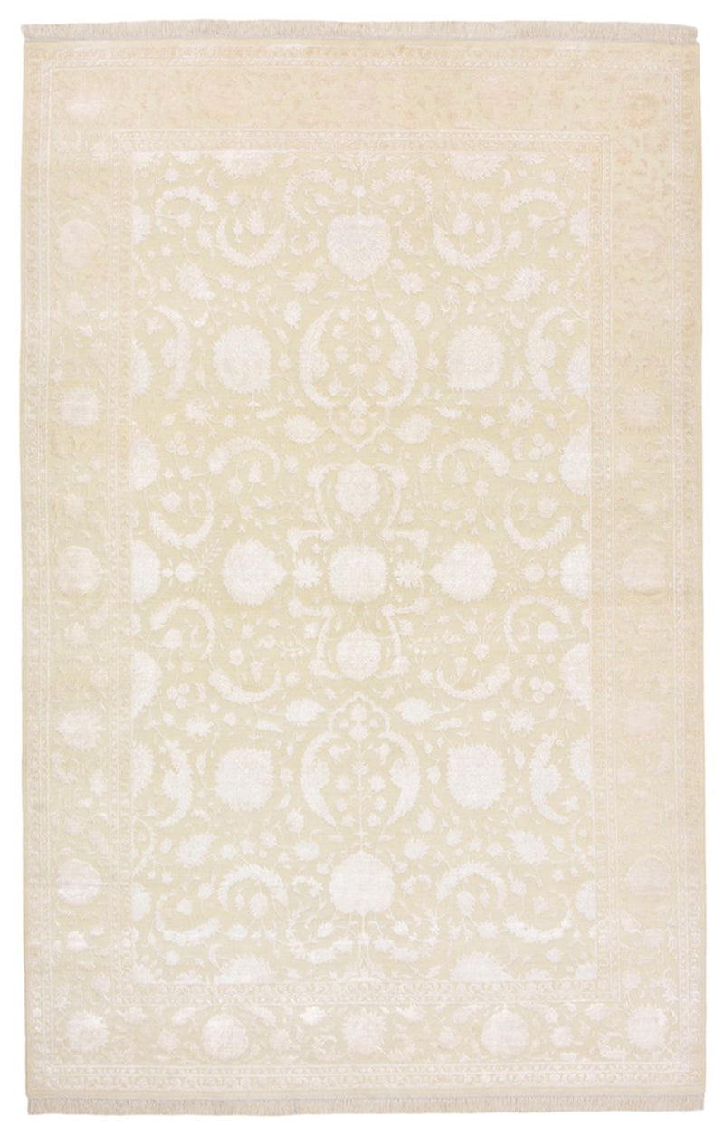 Alfombra oriental - 307 x 200 cm - beige claro