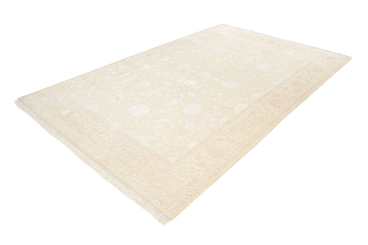 Alfombra oriental - 307 x 200 cm - beige claro