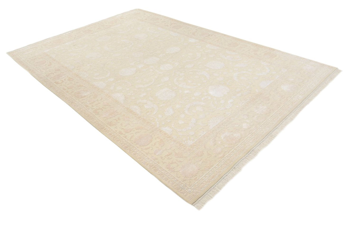 Alfombra oriental - 307 x 200 cm - beige claro