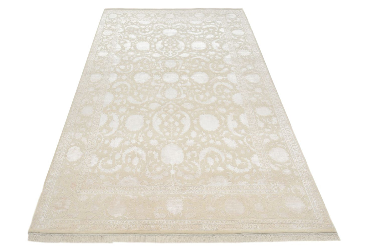 Alfombra oriental - 307 x 200 cm - beige claro
