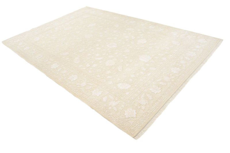 Alfombra oriental - 299 x 204 cm - beige claro