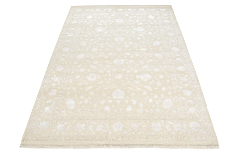 Alfombra oriental - 299 x 204 cm - beige claro