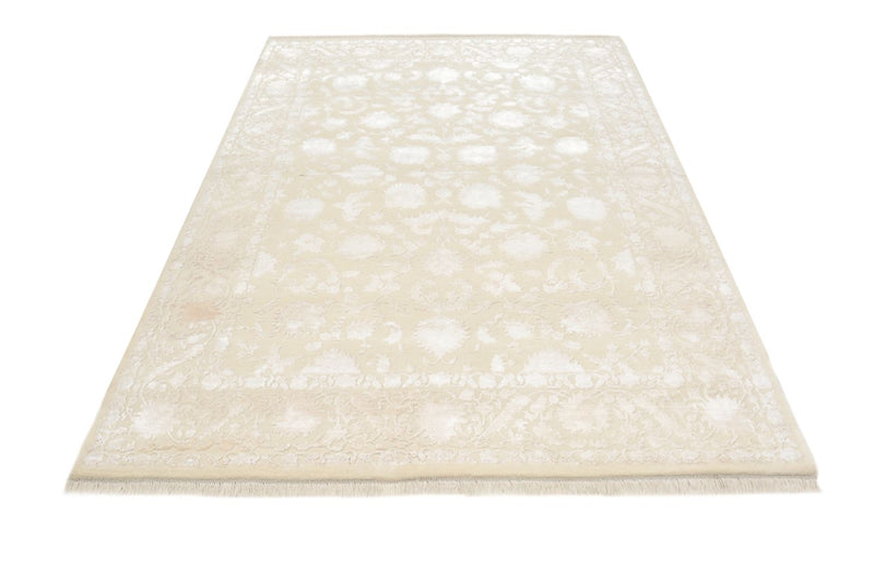 Alfombra oriental - 242 x 170 cm - beige claro