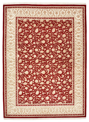 Alfombra oriental - 299 x 222 cm - rojo