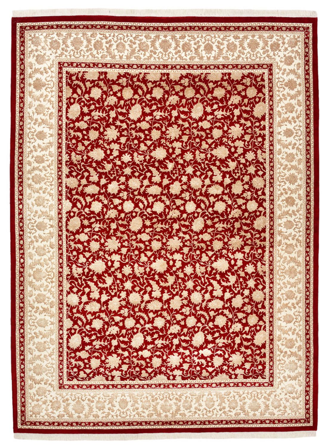 Alfombra oriental - 299 x 222 cm - rojo