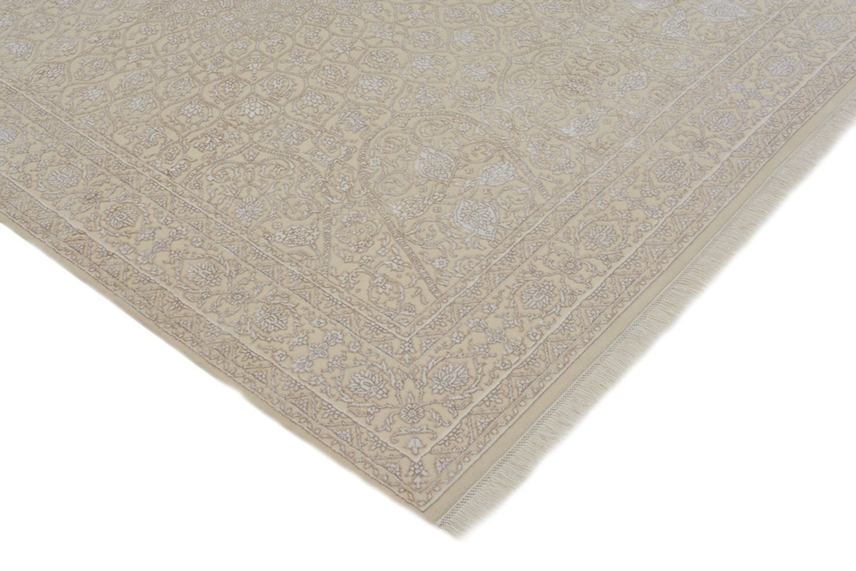 Alfombra oriental - 241 x 176 cm - crema