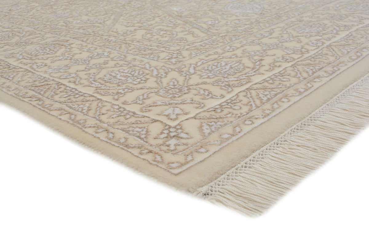 Alfombra oriental - 241 x 176 cm - crema