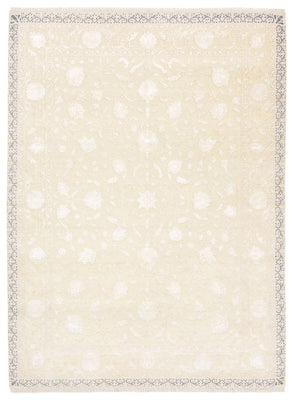 Alfombra oriental - 238 x 176 cm - crema
