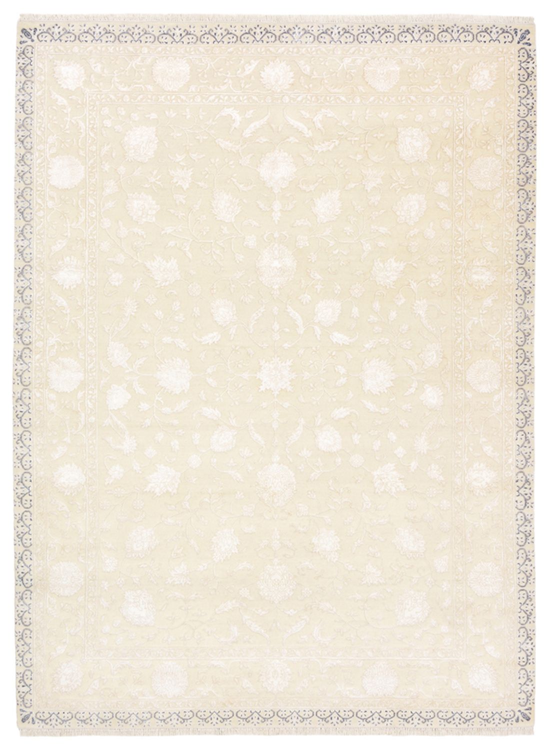 Alfombra oriental - 238 x 176 cm - crema