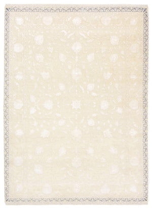 Alfombra oriental - 238 x 176 cm - crema