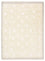Alfombra oriental - 238 x 176 cm - crema