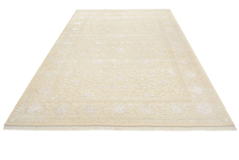 Alfombra oriental - 307 x 205 cm - crema