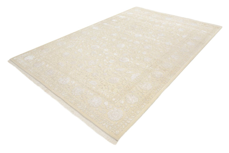 Alfombra oriental - 307 x 205 cm - crema
