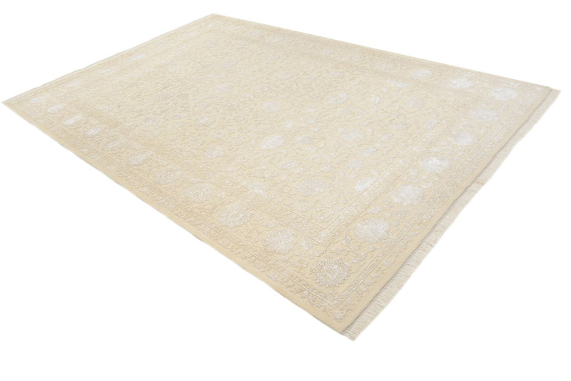 Alfombra oriental - 307 x 205 cm - crema