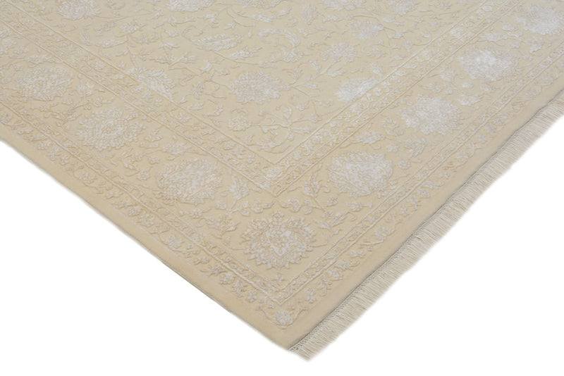 Alfombra oriental - 307 x 205 cm - crema