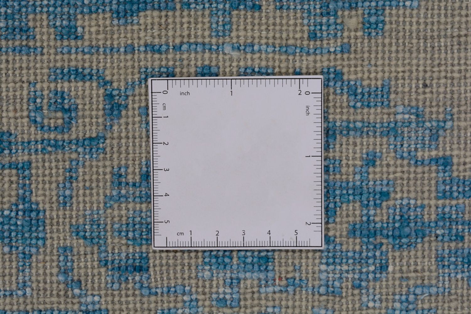 Alfombra de diseño - 308 x 246 cm - azul