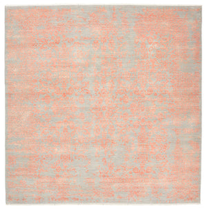 Alfombra de diseño cuadrado  - 248 x 247 cm - naranja