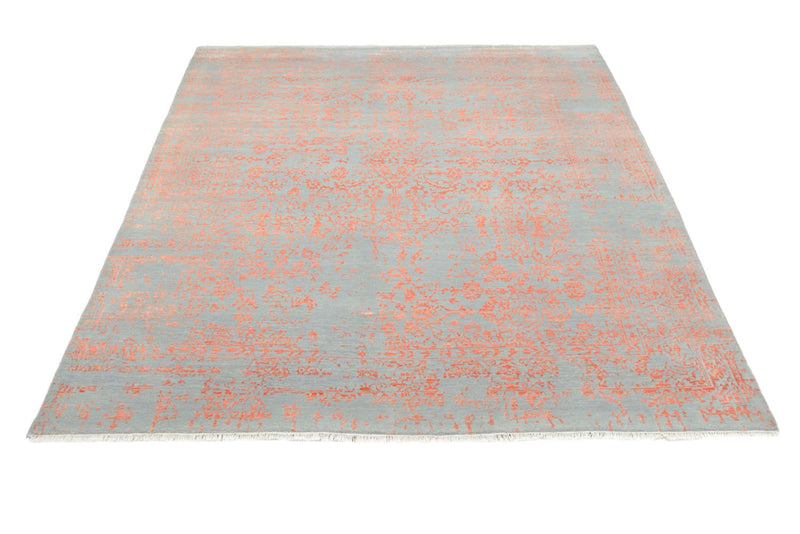 Alfombra de diseño cuadrado  - 248 x 247 cm - naranja