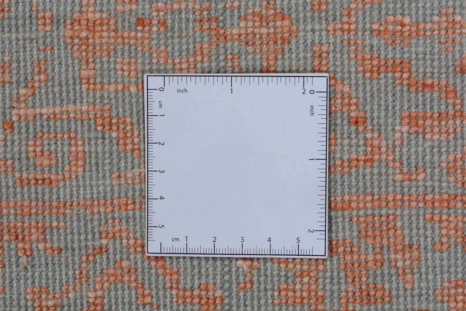 Alfombra de diseño cuadrado  - 248 x 247 cm - naranja