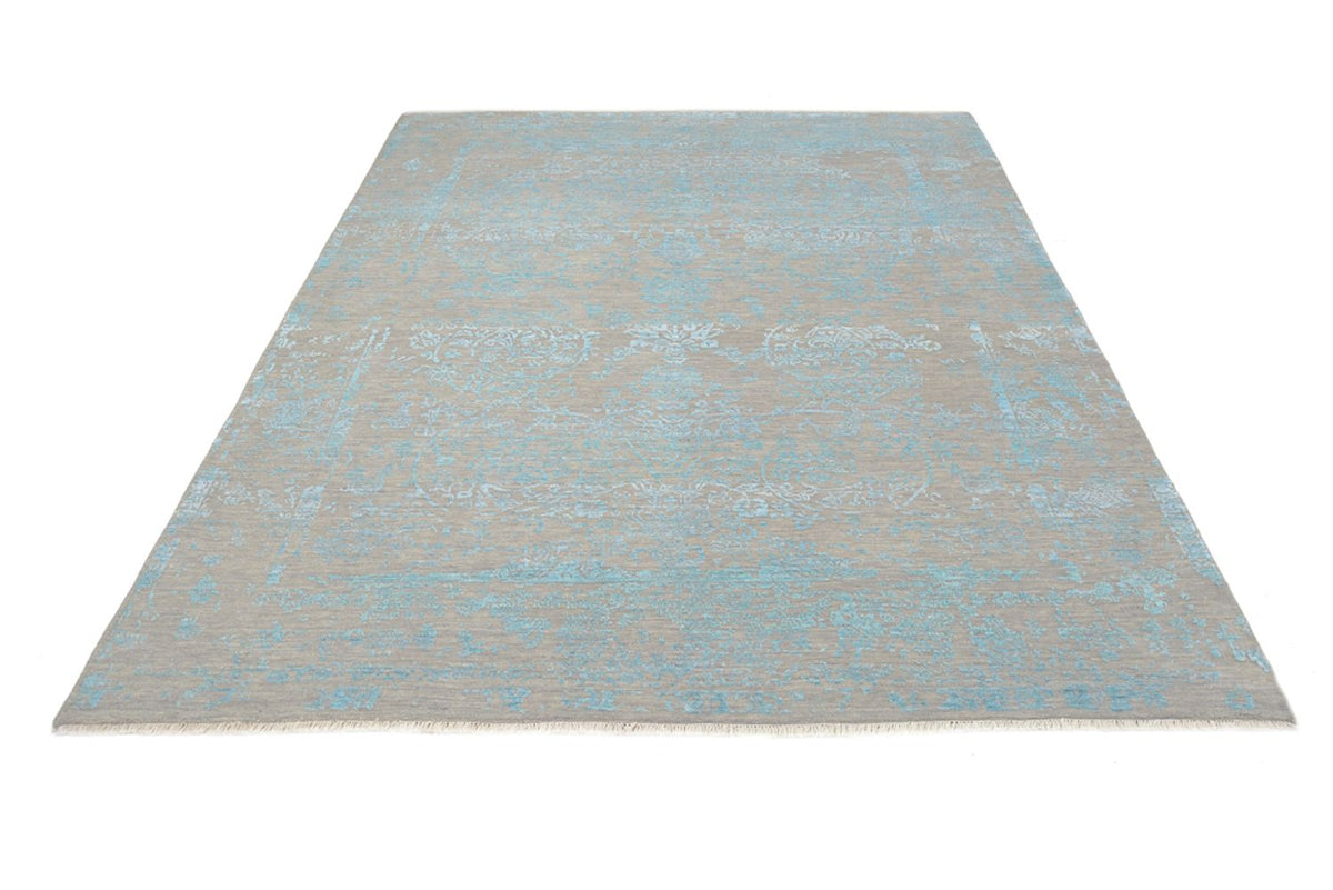 Alfombra de diseño - 401 x 307 cm - azul claro