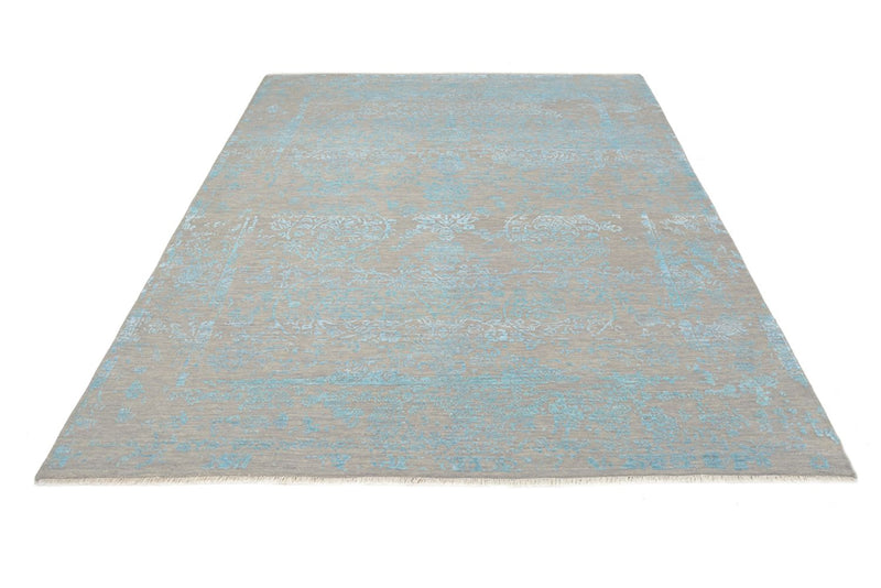 Alfombra de diseño - 401 x 307 cm - azul claro