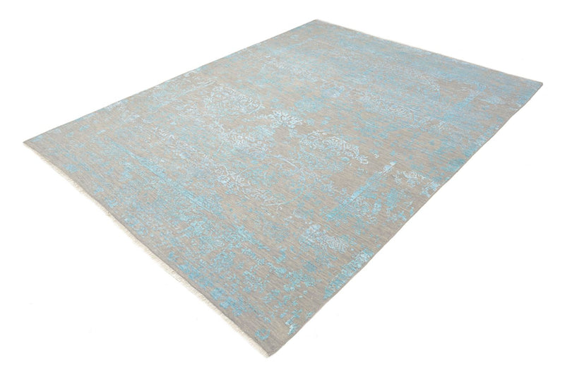 Alfombra de diseño - 401 x 307 cm - azul claro