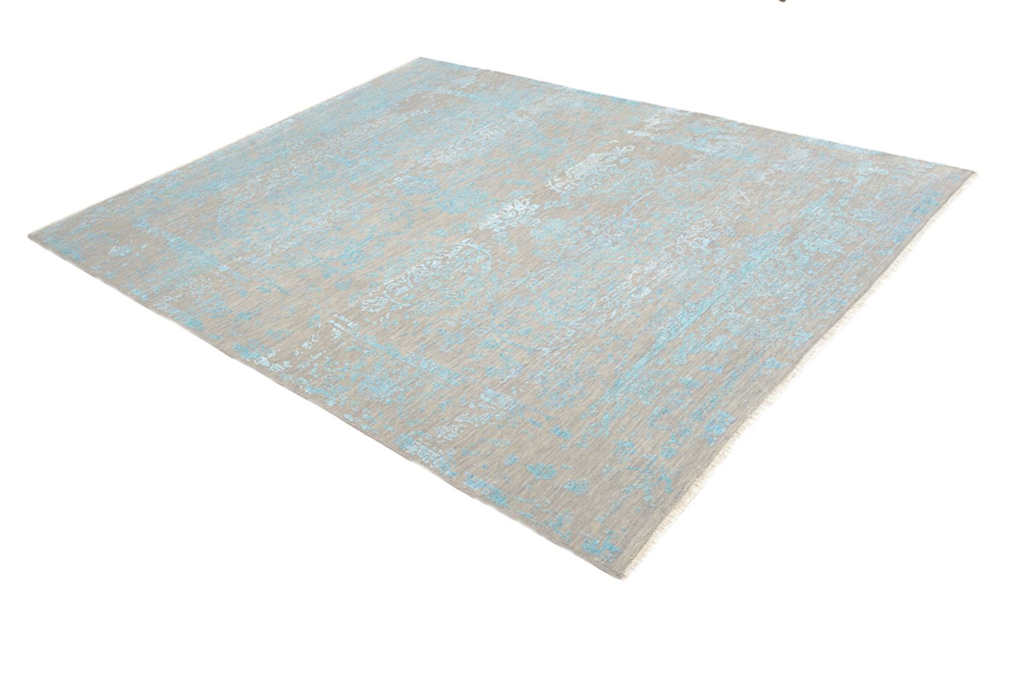 Alfombra de diseño - 401 x 307 cm - azul claro