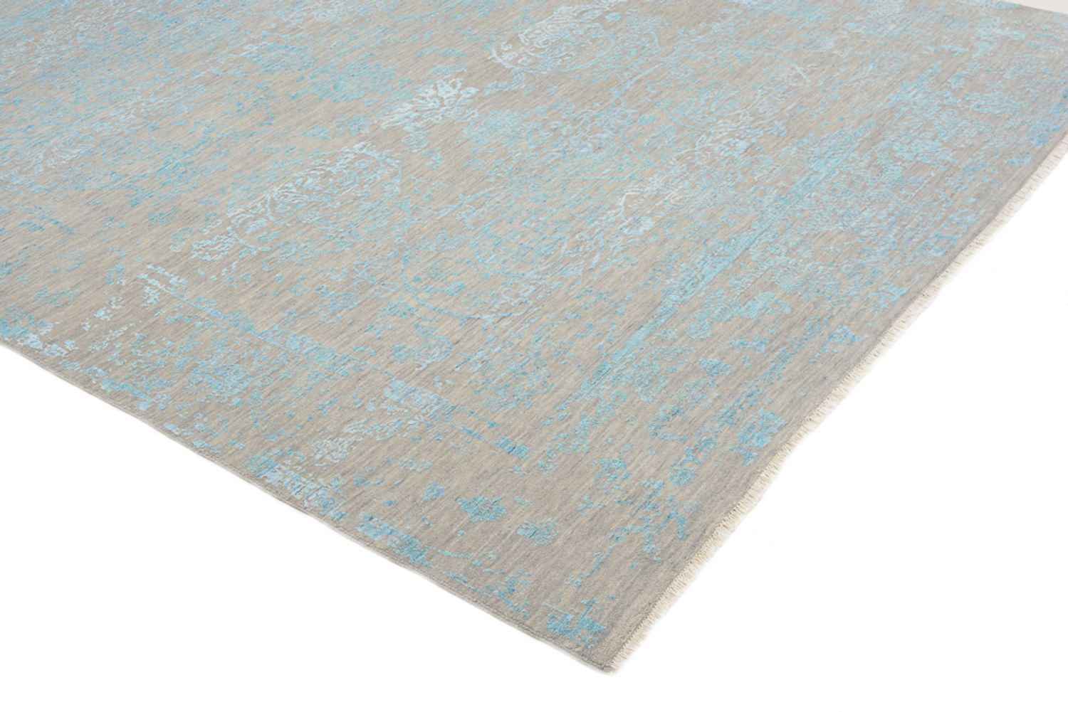 Alfombra de diseño - 401 x 307 cm - azul claro