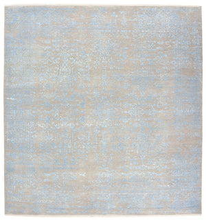 Alfombra de diseño - 289 x 274 cm - azul claro