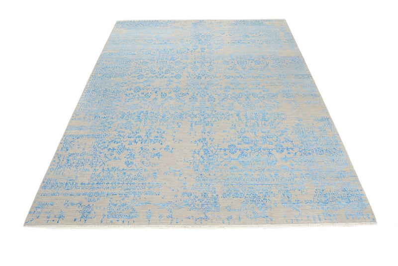 Alfombra de diseño - 289 x 274 cm - azul claro