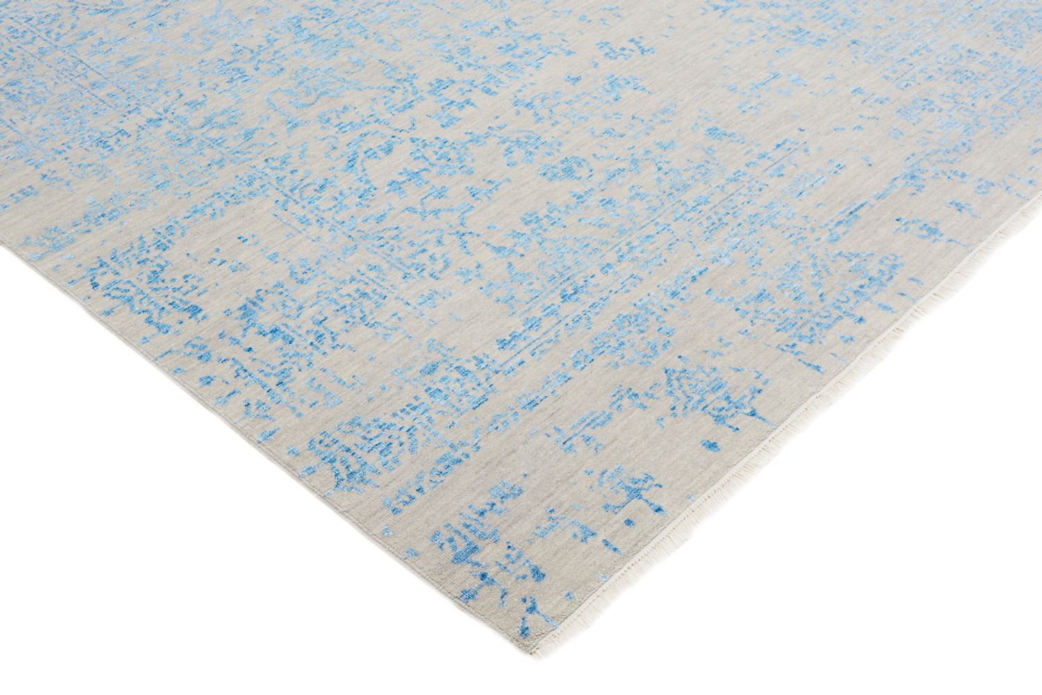Alfombra de diseño - 289 x 274 cm - azul claro