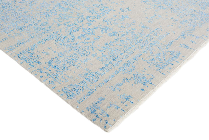 Alfombra de diseño - 289 x 274 cm - azul claro