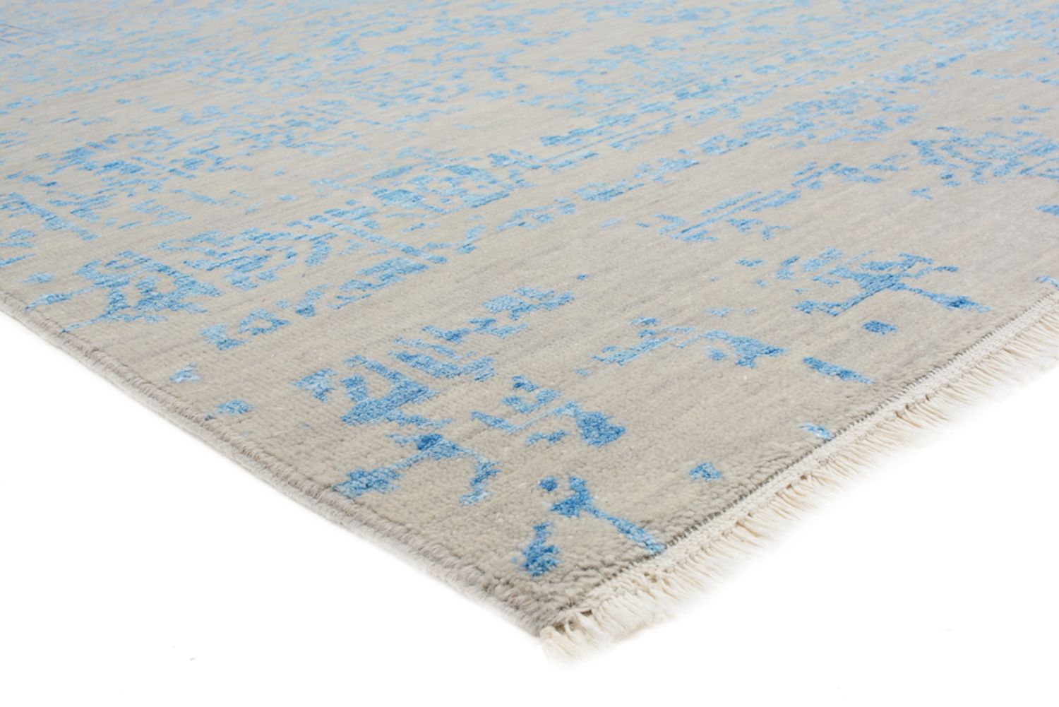 Alfombra de diseño - 289 x 274 cm - azul claro